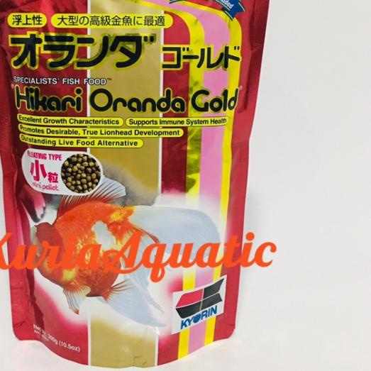 Jual Hikari Oranda Gold Mini 300g / 300gr / 300 gr / gram | Shopee ...