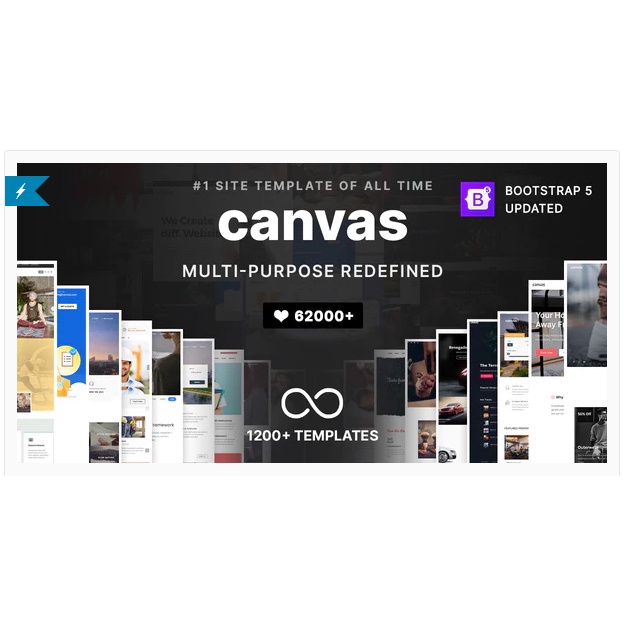 Jual Canvas - The Multi-Purpose HTML5 Template Terbaru | Bootstrap 5 ...
