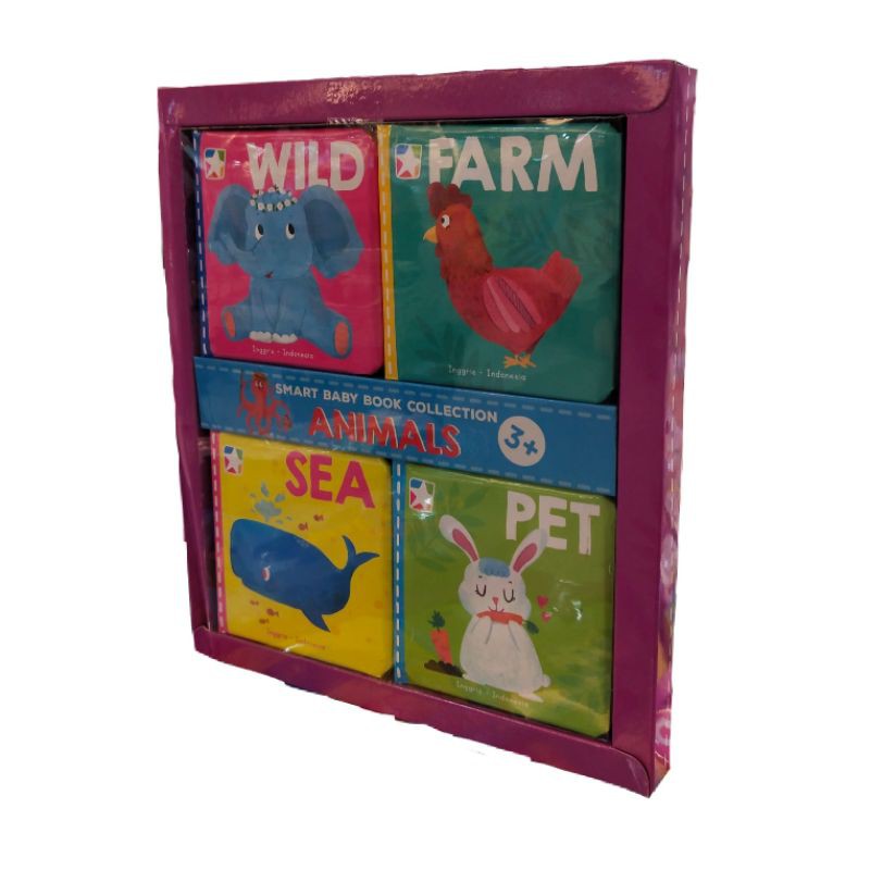 Jual Buku Smart Baby Book Animals Usia 3+ Oleh Tim Oopredoo | Shopee ...