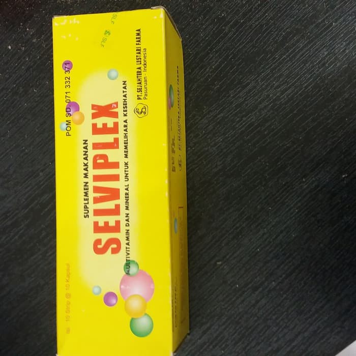Jual Vitamin B complex dan zinc Selviplex isi 100 kapsul Shopee Indonesia