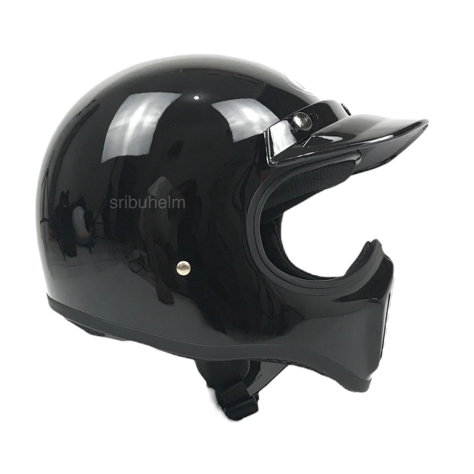 Jual Helm Cakil Hbc Helm Retro Full Face Sni Shopee Indonesia