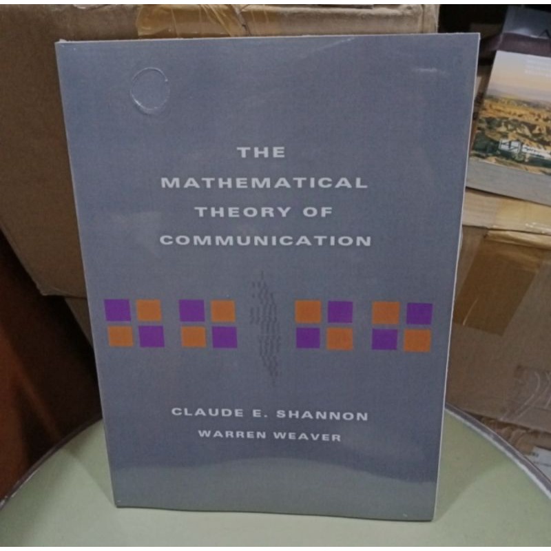 Jual buku the mathematical theory of communication shopee indonesia