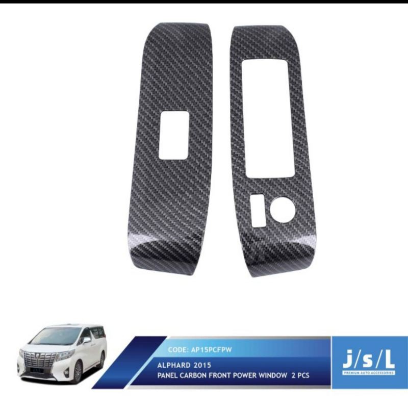 Jual List power window/ front power window all new Alphard Chrome ...