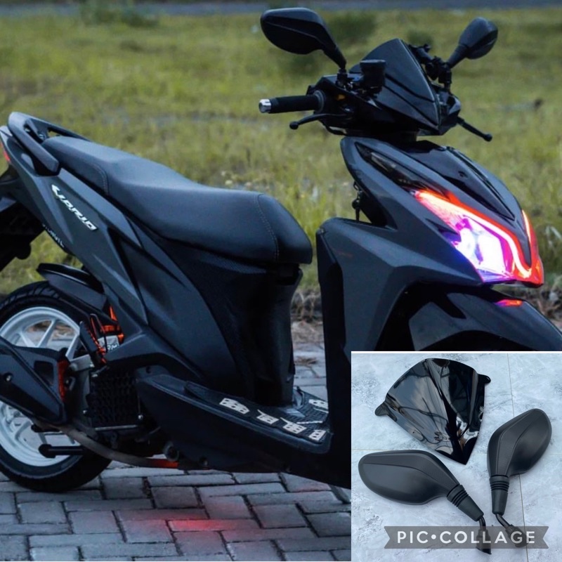 Jual Terbaru Paketan Visor Vario New Keyless Vario Techno Karbu Supra X Plus