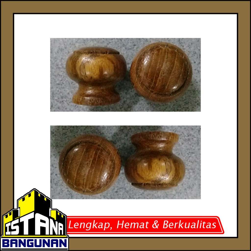 Jual TARIKAN BULAT KAYU KECIL TARIKAN LACI LEMARI MODEL KAYU BULAT