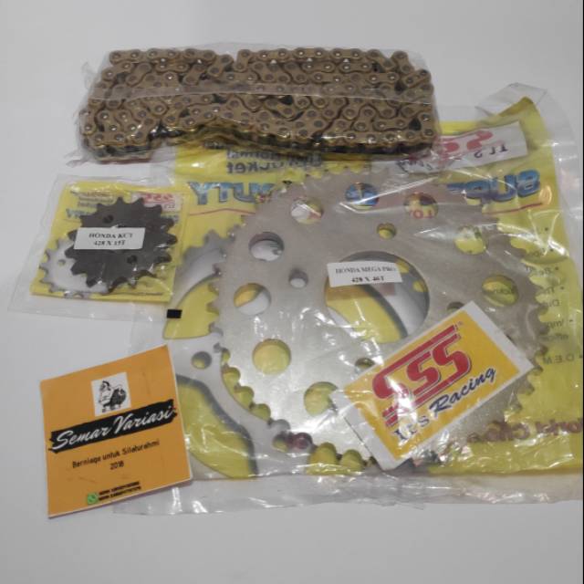 Jual Gear Sss cb150r DEPAN BELAKANG dan rantai Shopee Indonesia