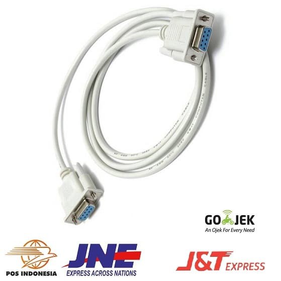 Jual Kabel Serial DB9-RS232 Female To Female | Shopee Indonesia