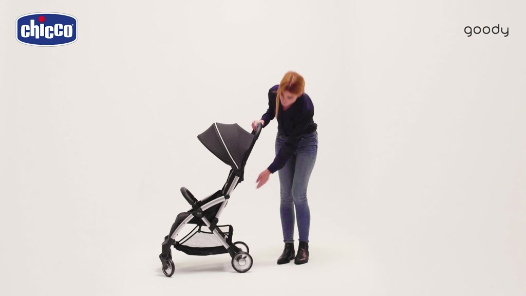 Jual CHICCO Stroller Goody Pro Cabin Size Autofold Travelling Stroller ...