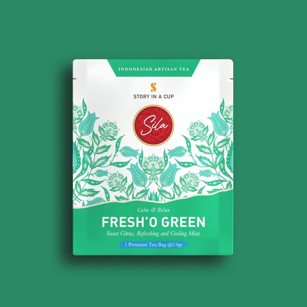 Jual Sila - Fresh' O Green - Artisan Tea Blend - Healtea - Sachet 1 Tea ...