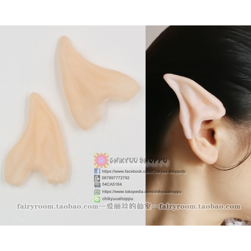 Jual Kuping / Telinga Palsu, Kuping Peri ,Kuping Elf, Half Elf Ear ...