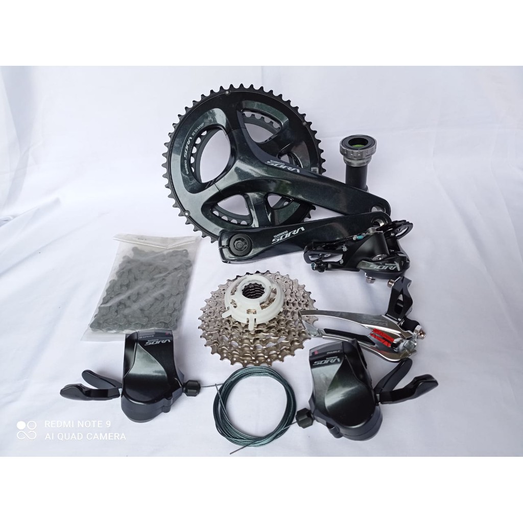 ★SORA R3000系 2×9s MIXコンポグループセット ウエムラサイクルパーツインターネット店 / Shimano(シマノ