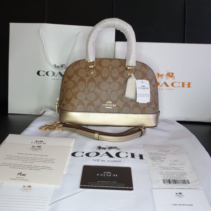 Harga coach outlet mini sierra satchel