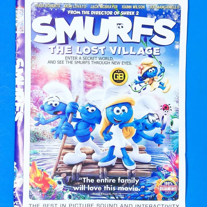 Jual JUAL Kaset DVD Filem Paling Rame Pilem Smurft The Lost Village ...