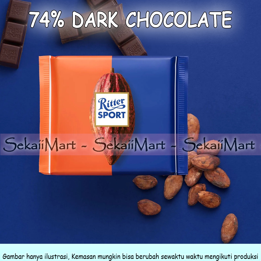 Jual RITTER SPORT Chocolate 100g - Cokelat Riter All Variant | Shopee ...