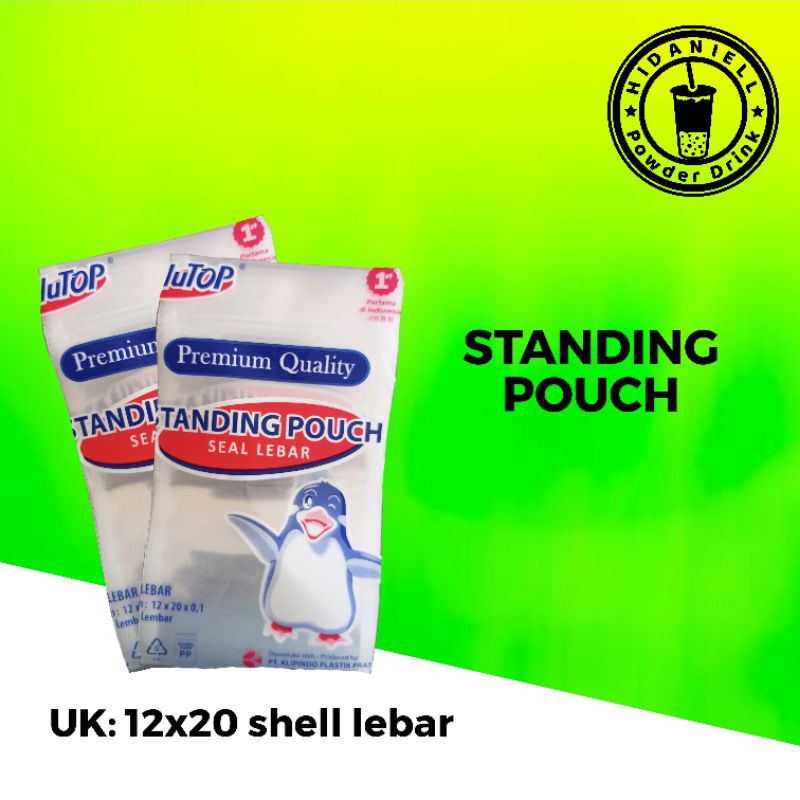 Jual Standing Pouch Kemasan Plastik Klip Ukuran 12x20 Shopee Indonesia