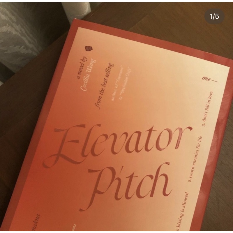 Jual Elevator Pitch Book by Cecillia Wang | Shopee Indonesia