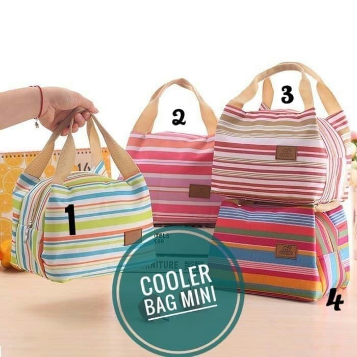 Jual [GK] Tas Bekal Mini Cooler Bag Kecil Pouch Asi Thermal Lunch Pouch Fashion Shopee Indonesia