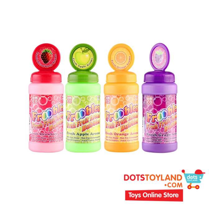 Jual Emco Froobles Bubbles Fresh Fruit Aroma Refill Mainan Bubble ...