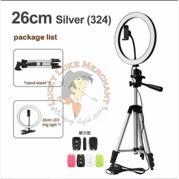 Lampu RingLight Dan Tripod Ring Light 3 Mode Tiktok Youtube Instagram Video Vlog