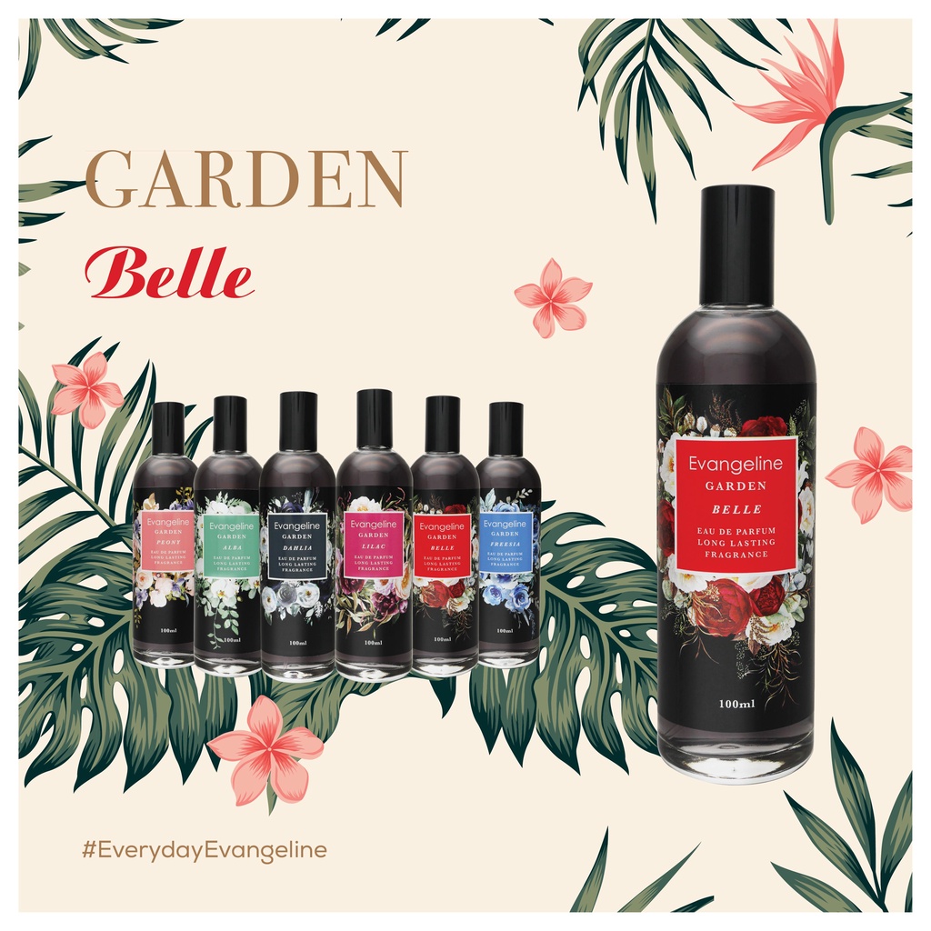 Jual Evangeline Garden BELLE Perfume 100 mL | Shopee Indonesia