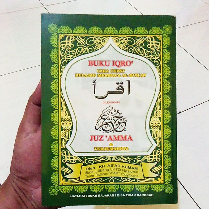 Jual Buku Iqro Plus Juz Amma Besar Shopee Indonesia 3645