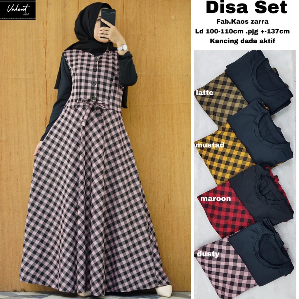 Jual LONG DRESS SET (DISA SET) | Shopee Indonesia