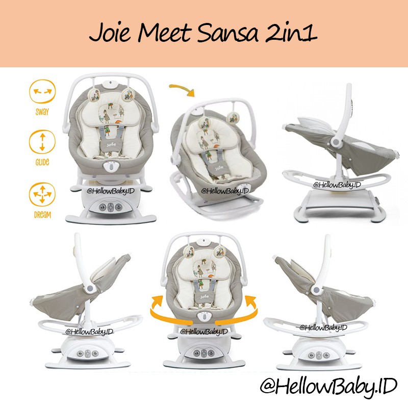 Jual Bouncer Swing Otomatis / Bouncer Elektrik Joie Sansa / Automatic