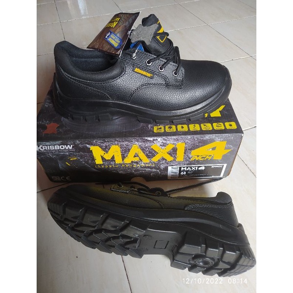 Jual Krisbow Sepatu Safety Safety Shoes Maxi In No Shopee Indonesia