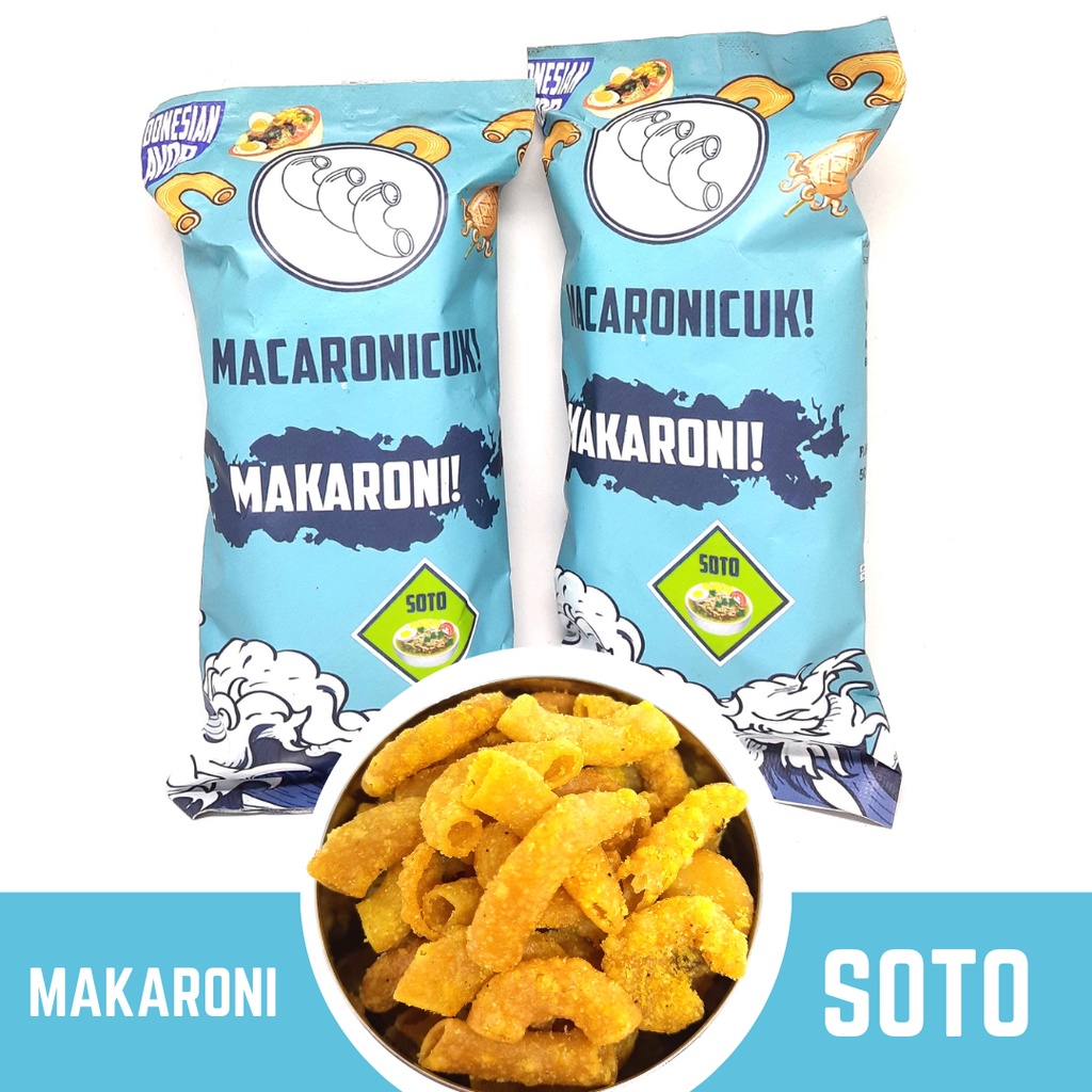 Jual Makaroni rasa SOTO 100gr | Macaroni rasa SOTO | MACARONICUK ...
