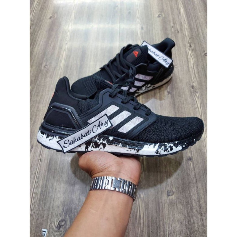 Ultra boost 20 marble 2024 black