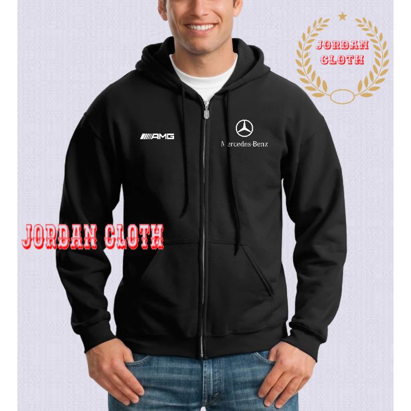 Jual Hoodie Zipper Sweater Jaket Amg Mercy Mercedes Benz Shopee