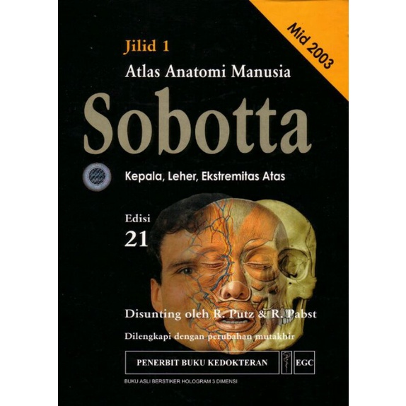 Jual SOBOTTA Atlas Anatomi Manusia Buku 1 Edisi 21 | Shopee Indonesia