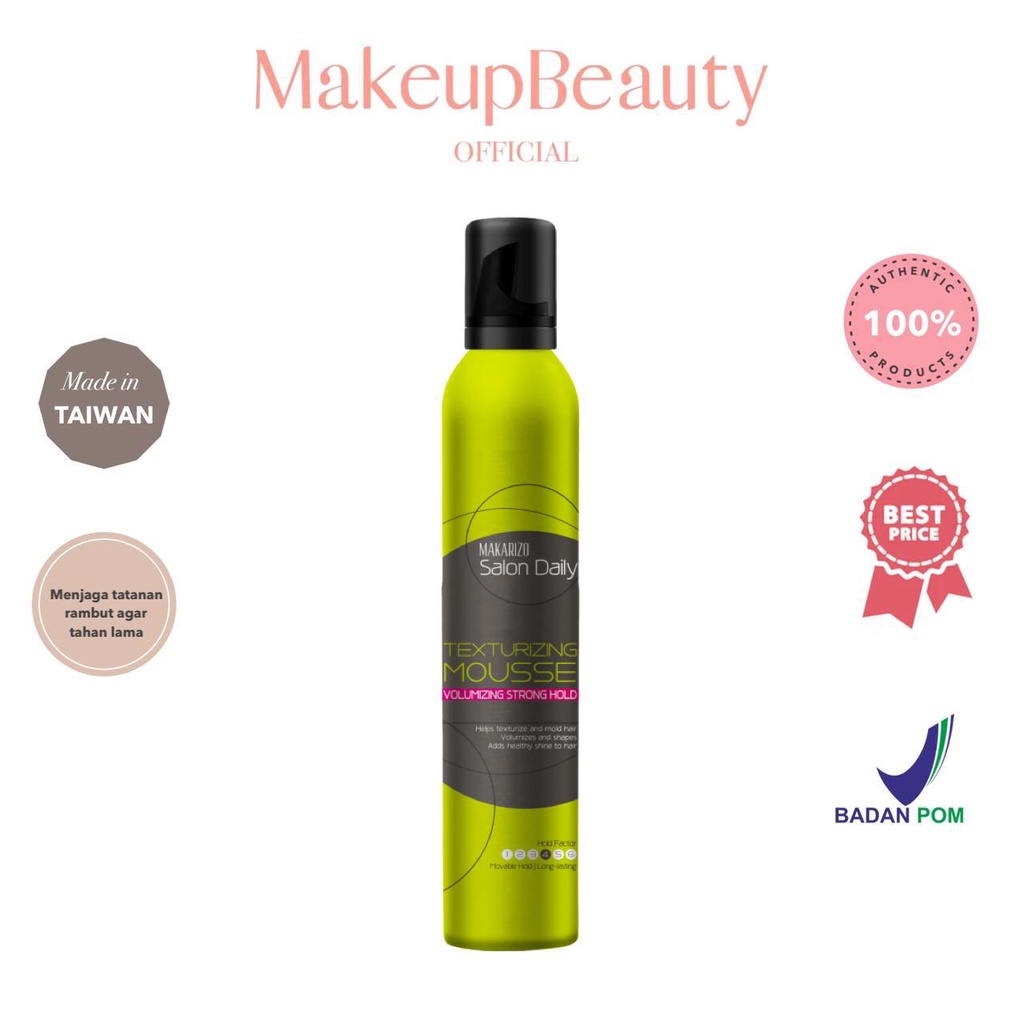 Jual MAKARIZO Professional Salon Daily Texturizing Mousse 376ml ...