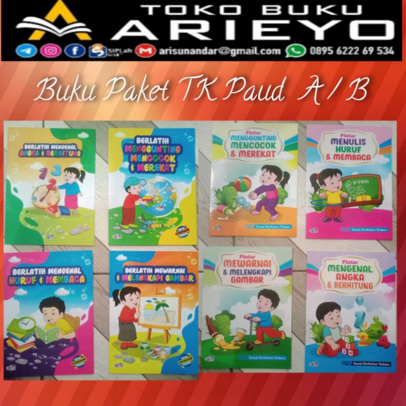 Jual READY STOK | ORI | ISI PAKET : 4 BUKU | BUKU PINTAR DAN BERLATIH ...