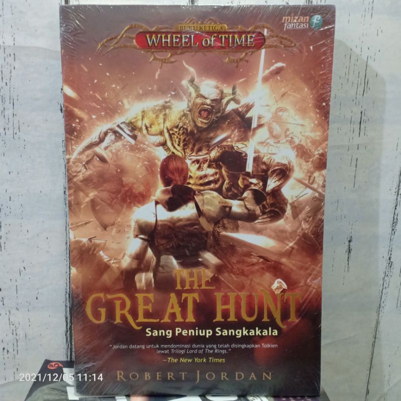 Jual ORIGINAL BUKU NOVEL THE GREAT HUNT - SANG PENIUP SANGKAKALA Buku ...