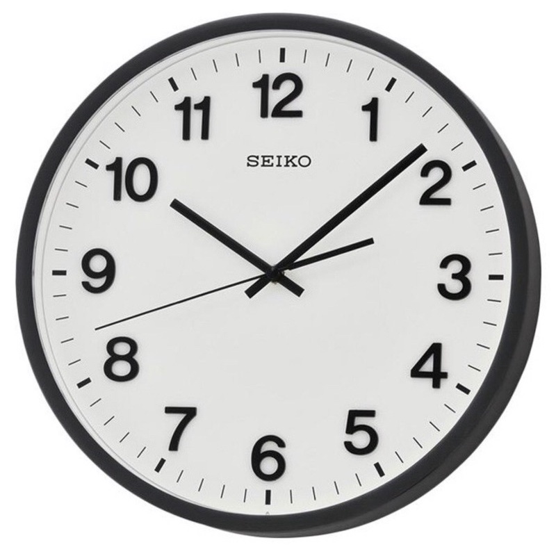 Jual Jam Dinding SEIKO CLOCK QXA640 QXA640K Quiet Sweep 3D numeral ...