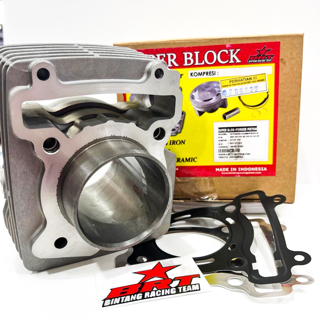Jual BLOK BOREUP BRT JUPITER MX R15 MX KING VIXION OLD NVL NVA XABRE ...