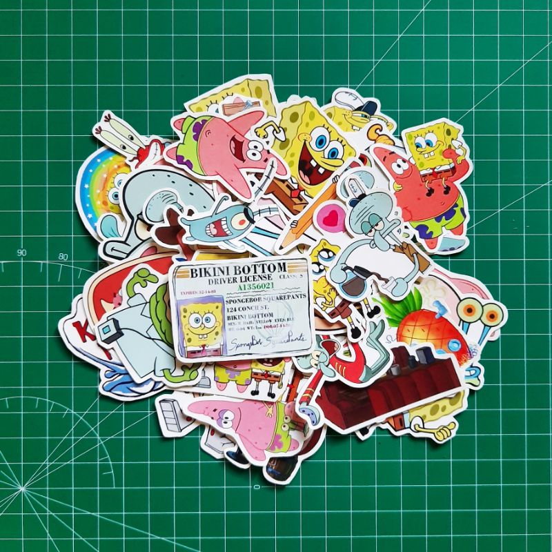 Jual Sticker Spongebob Squarepants | Shopee Indonesia