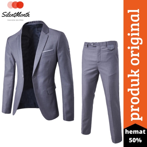 Jual Setelan Jas Formal 2in1 Jas Wedding Jas Pengantin Jas Blazer