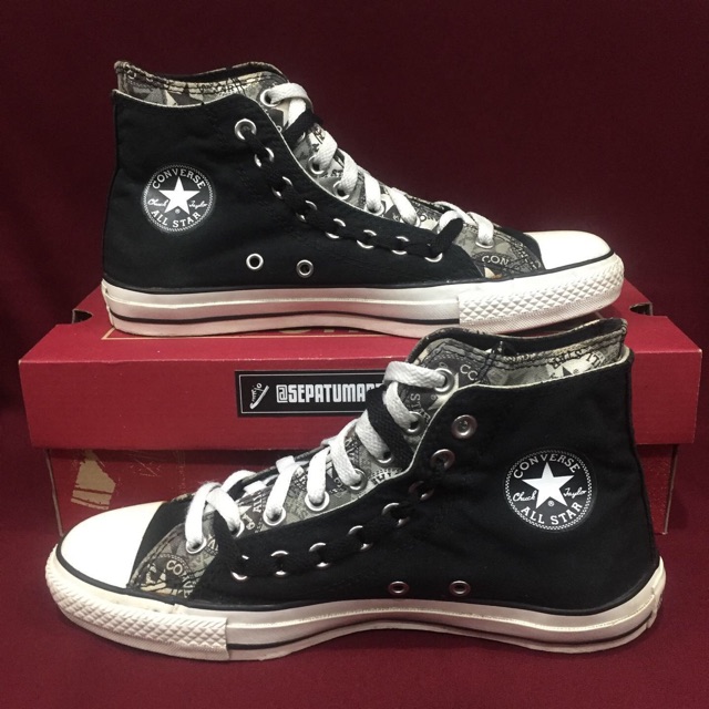 Converse double 2025 upper high