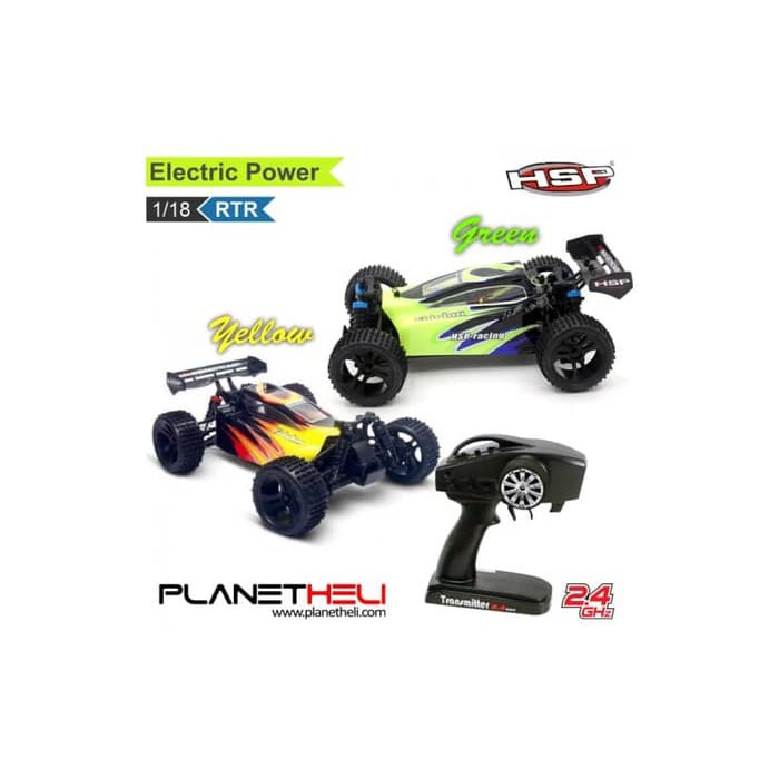Jual HSP RC Buggy 4wd FULL Propo 1.18 Scale EP RTR Ready To Run 2.4Ghz ...