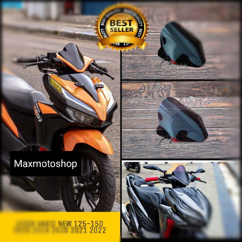 Jual VISOR VARIO 150 NEW BEAT ESP PLUG N PLAY Shopee Indonesia