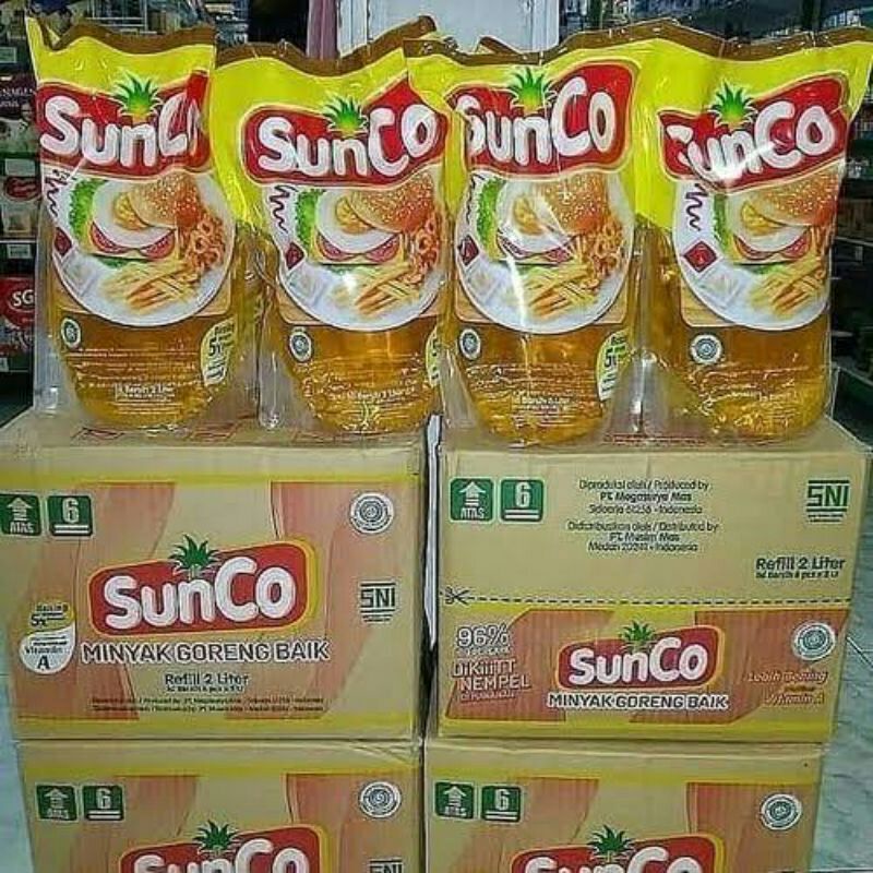 Jual Sunco 2 Liter / Minyak Goreng Sunco Refill 2 Liter / Sunco