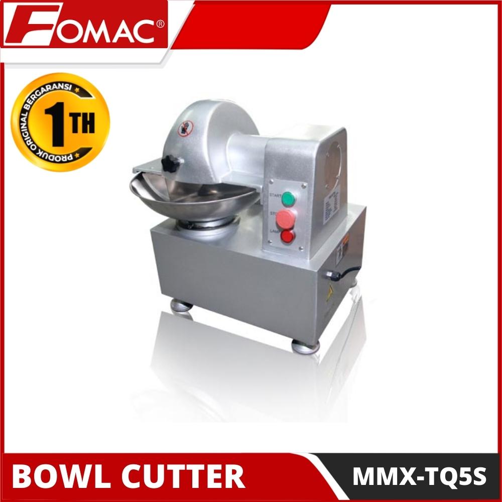 Jual ELECTRIC BOWL CUTTER STAINLESS STEEL FOMAC MMXTQ5S MESIN PENGADUK
