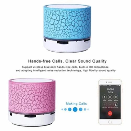 Jual NEW PRODUCT Speaker Mini Bluetooth Portabel Retak Lampu Led Music ...