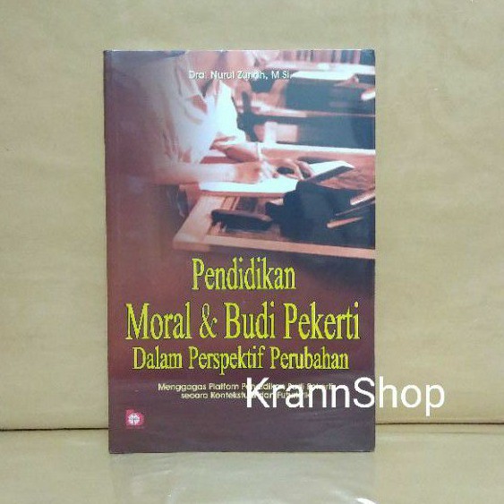 Jual Buku Pendidikan Moral Dan Budi Pekerti Dalam Perspektif Perubahan ...