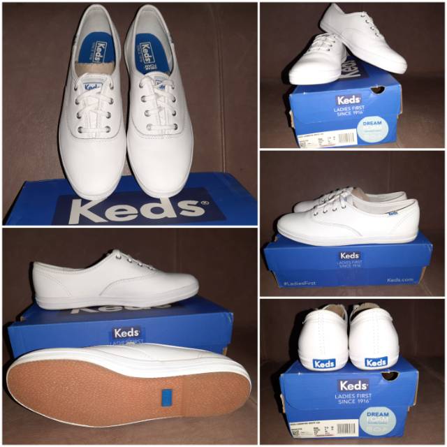 Jual Keds Champion Core Leather White Shopee Indonesia