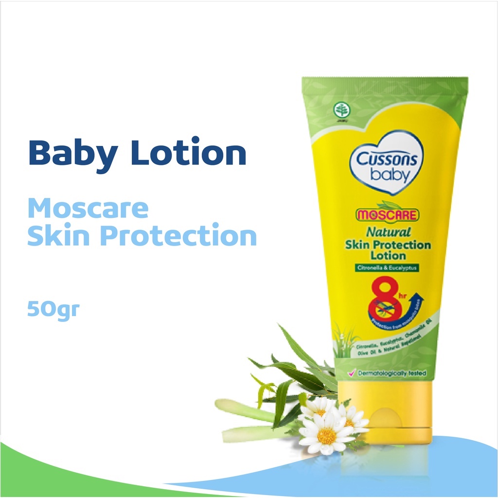 Jual Lotion Bayi Anti Nyamuk Cussons Baby Lotion Moscare Skin