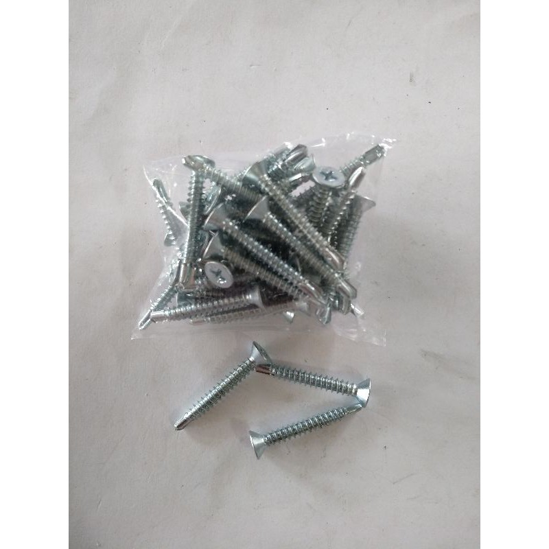 Jual Sekrup Skrup Screw Superpanel Grc ( Harga / Bungkus) | Shopee ...