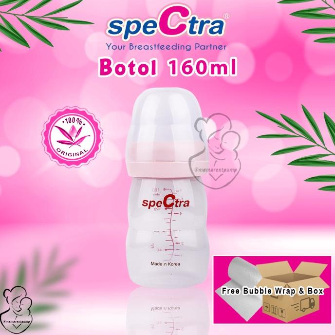 Jual Isi 2 botol ASI Spectra embossed PP susu bottle storage wide neck ...